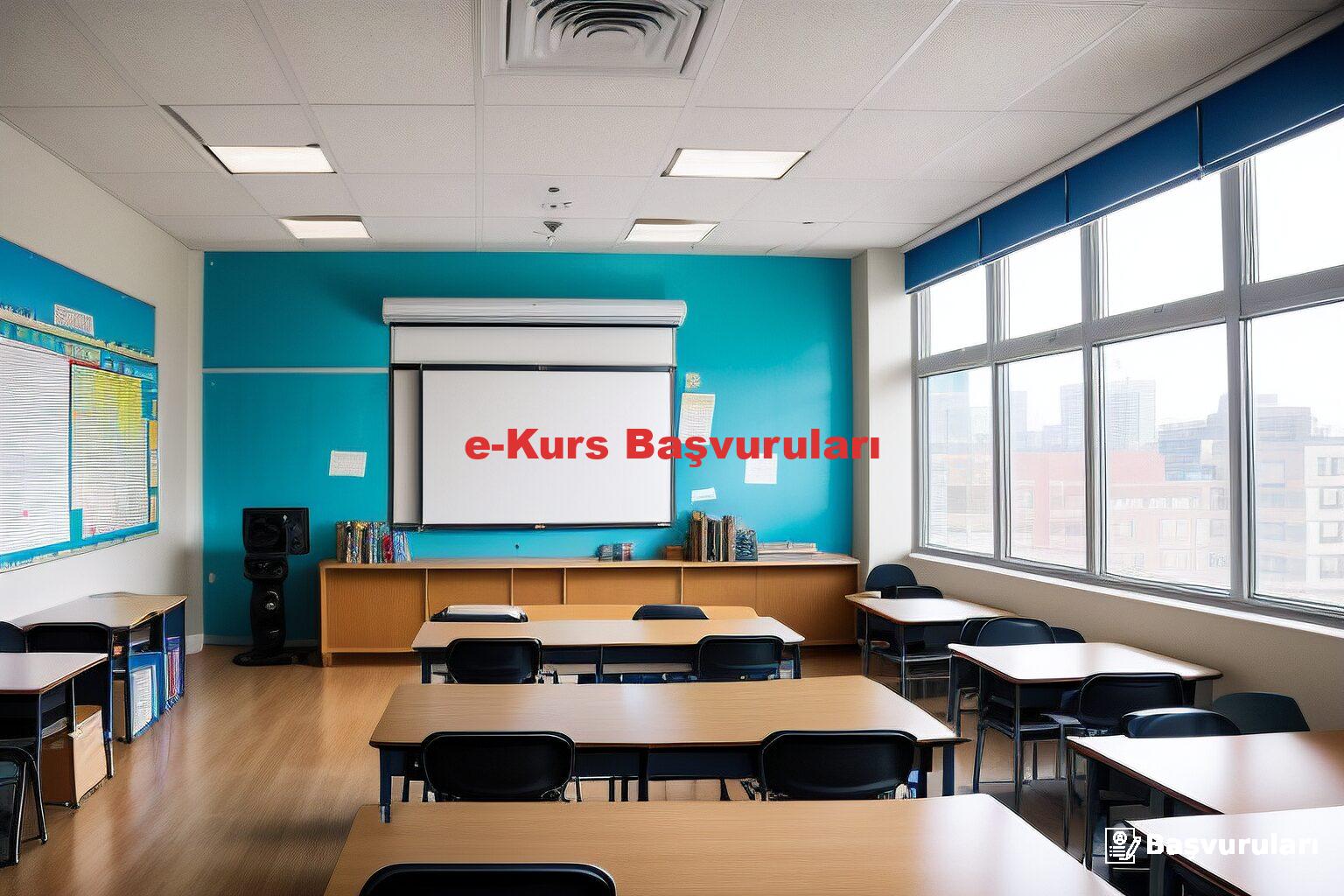 e-Kurs Başvuruları