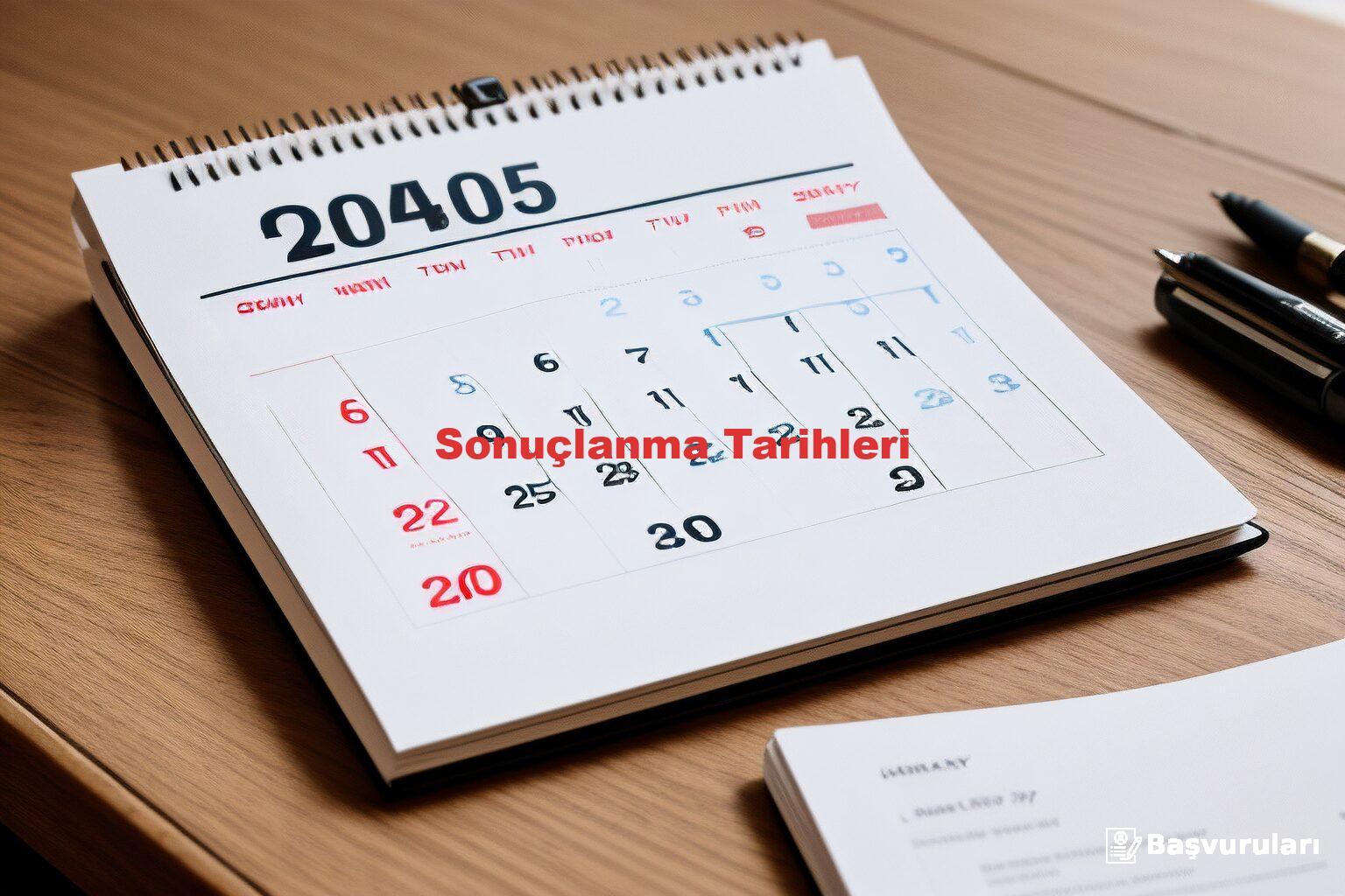 Sonuçlanma Tarihleri