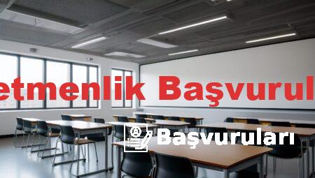 Ücretli Öğretmenlik Başvuruları E-Devlet