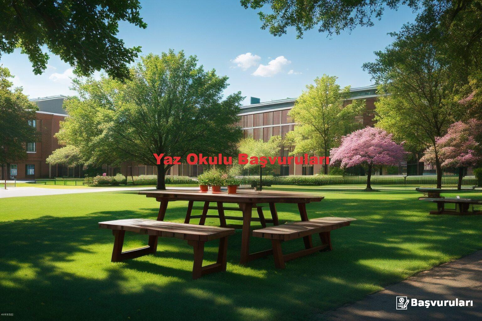 Yaz Okulu Başvuruları