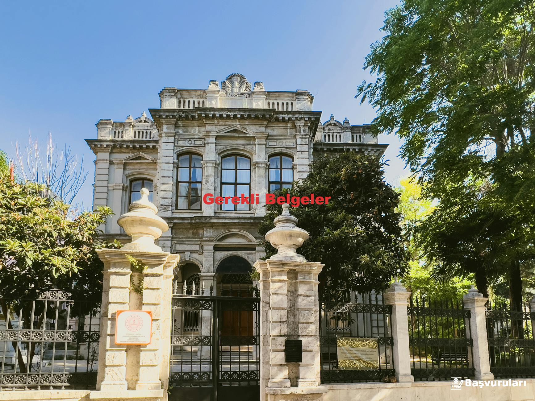 Gerekli Belgeler