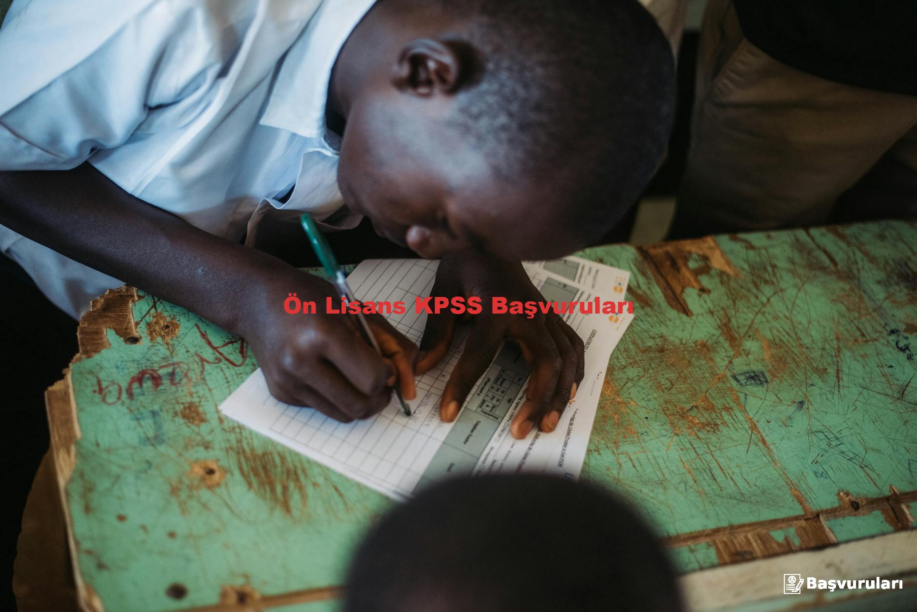 Ön Lisans KPSS Başvuruları