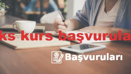 sks kurs başvuruları
