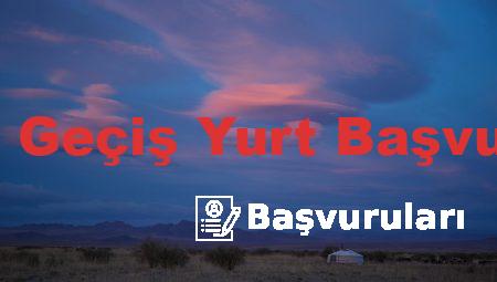 Yatay Geçiş Yurt Başvuruları