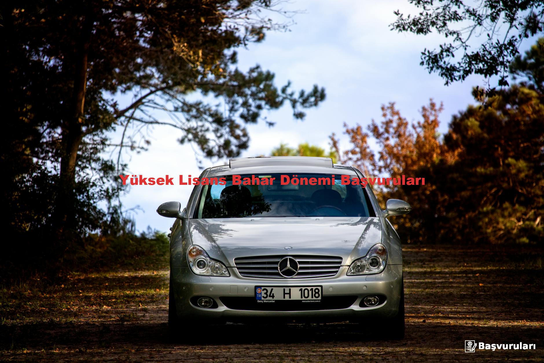 Yüksek Lisans Bahar Dönemi Başvuruları