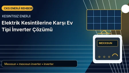 Elektrik Kesintilerine Karşı Ev Tipi İnverter Çözümü