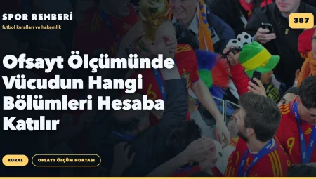 Ofsayt Ölçümünde Vücudun Hangi Bölümleri Hesaba Katılır